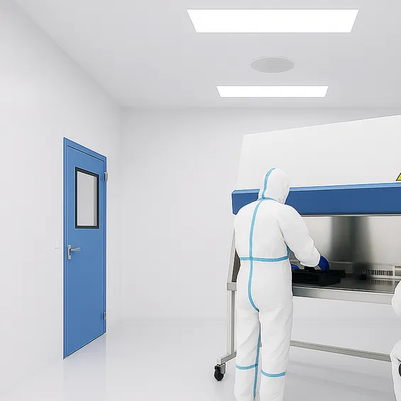 Steel Clean Room Door - Image 5
