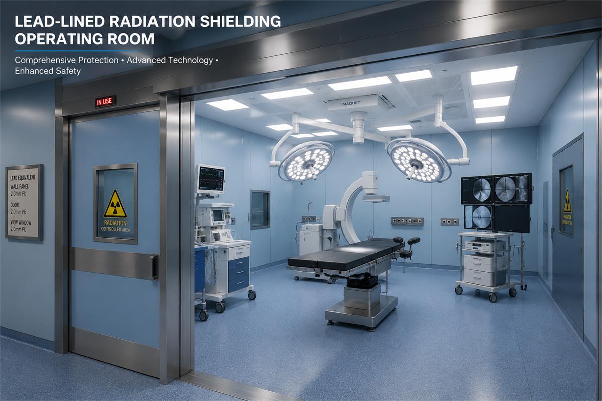 Lead-Lined Radiation Shielding Operating Room(1)
