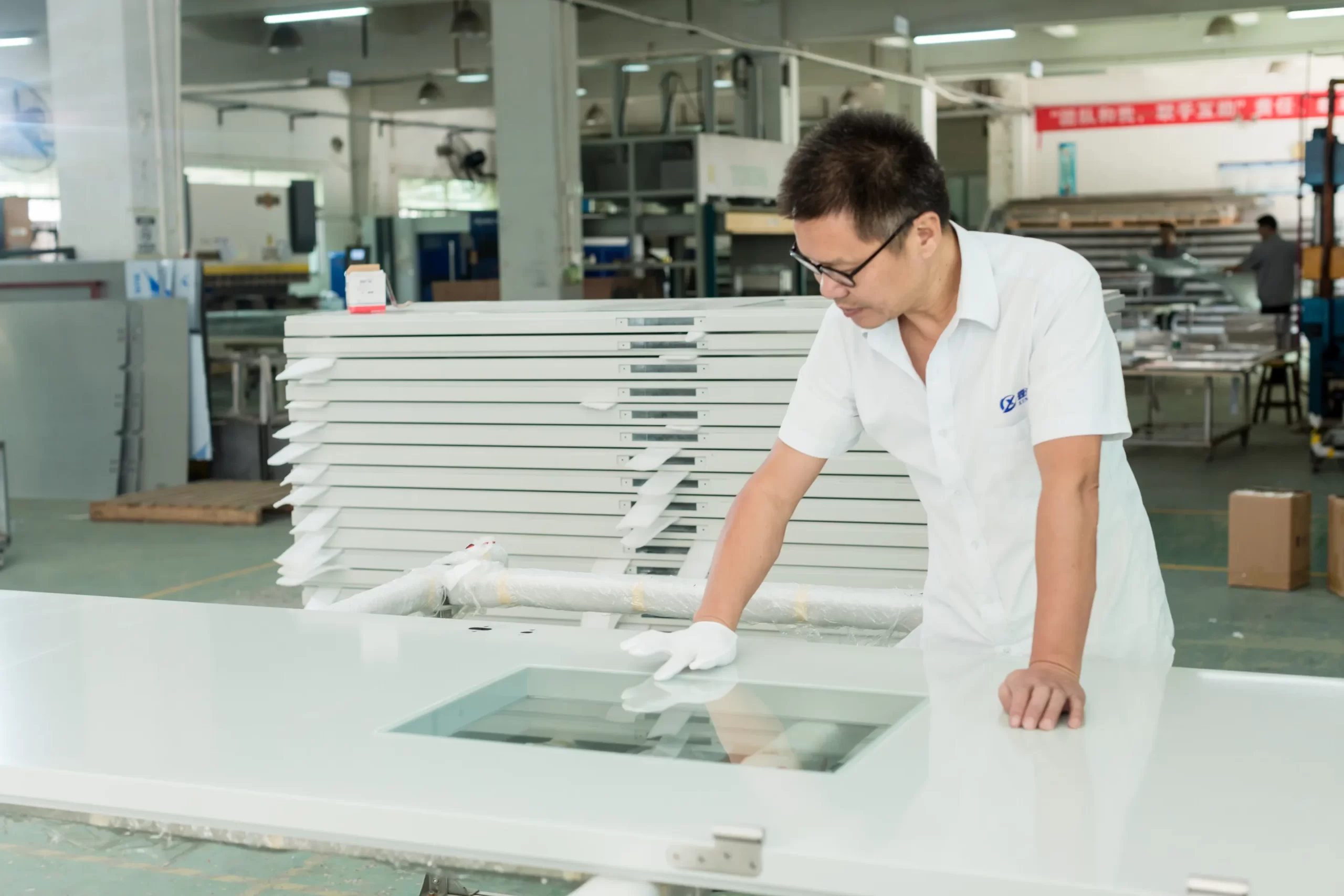 Rigorous Quality Control in Cleanroom Door Production