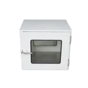 Stainless Steel HEPA Pass Box with Interlock System for Cleanroom