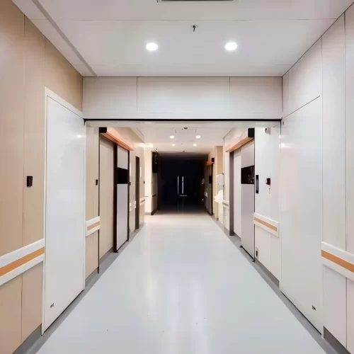 Hospital Ward Corridor in Qatar
