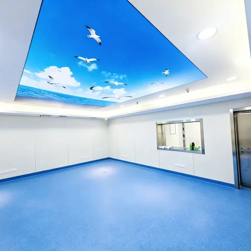 Lead-Lined Radiation Shielding Operating Room